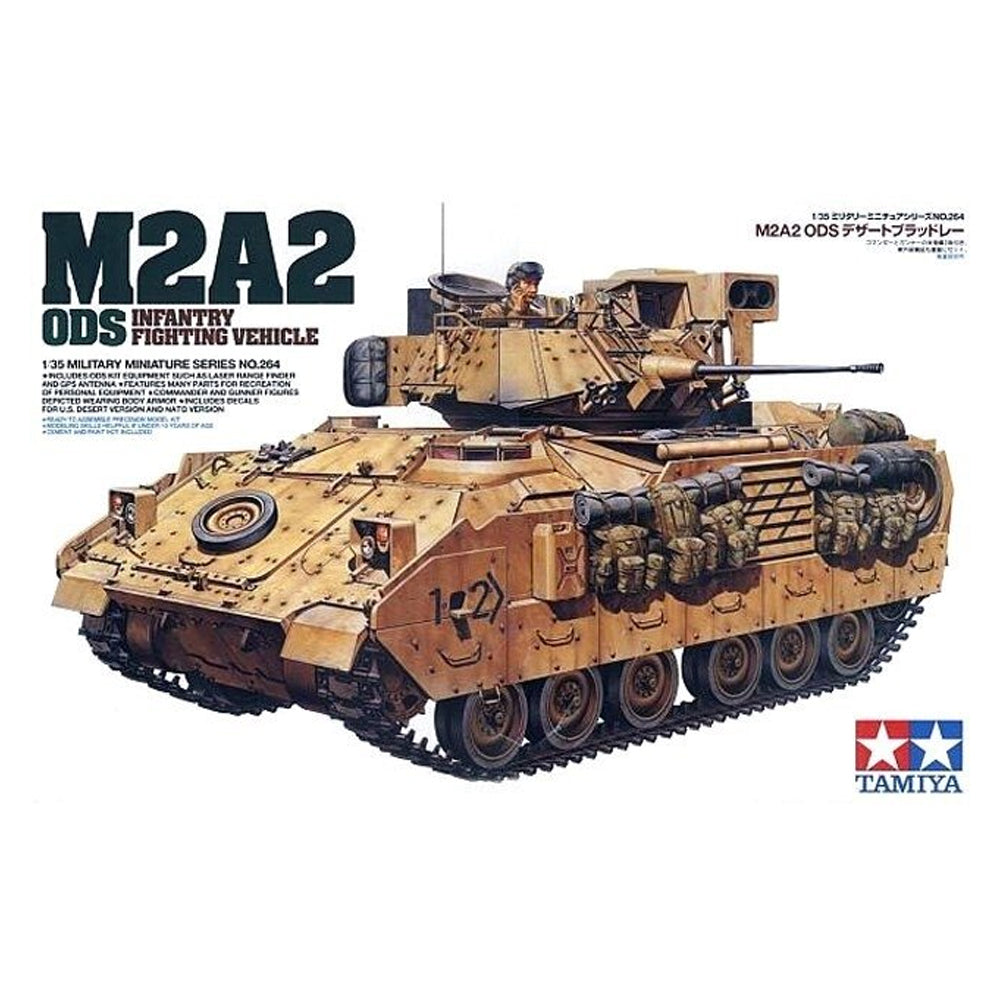 Tamiya M2A2 ODS Infantry Fighting Vehicle Scale Model, 1:35