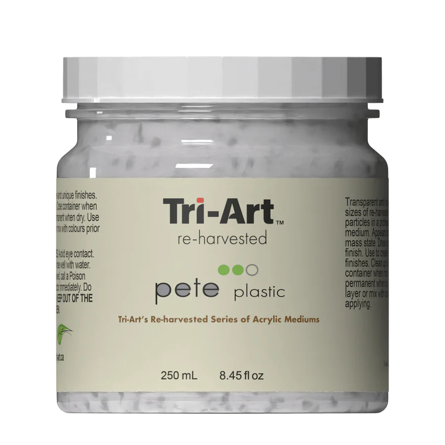 Tri-Art perdirbto PETE plastiko efekto mediumas