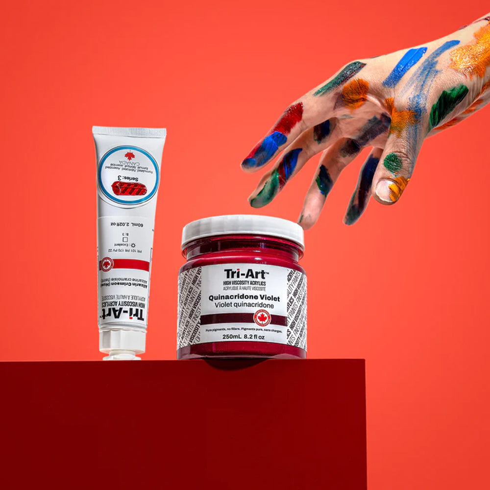Tri-Art High Viscosity profesionalūs akriliniai dažai