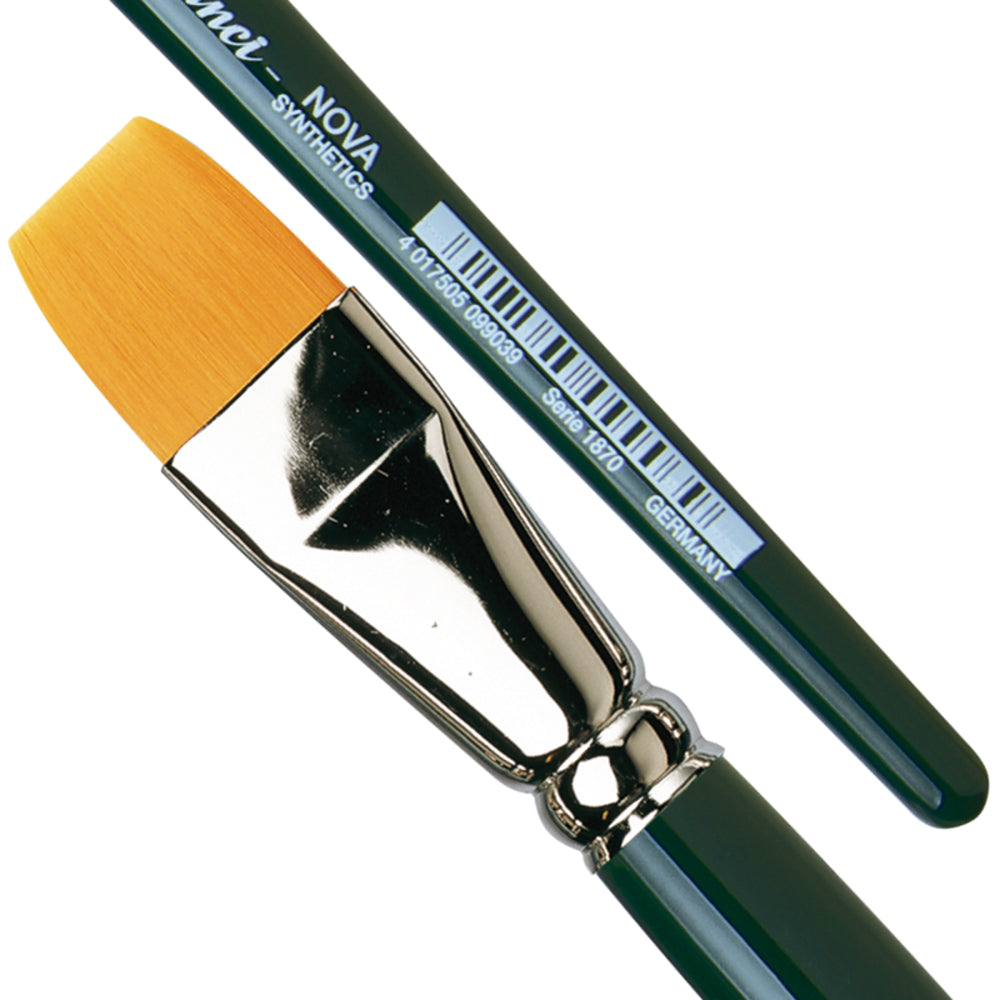 Da Vinci Nova Synthetic Flat Brush, series 1870