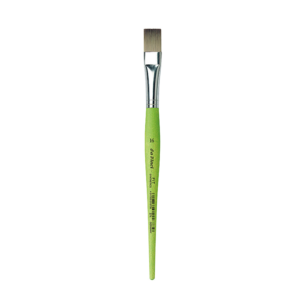 Da Vinci Fit Synthetics Flat Brush, series 374