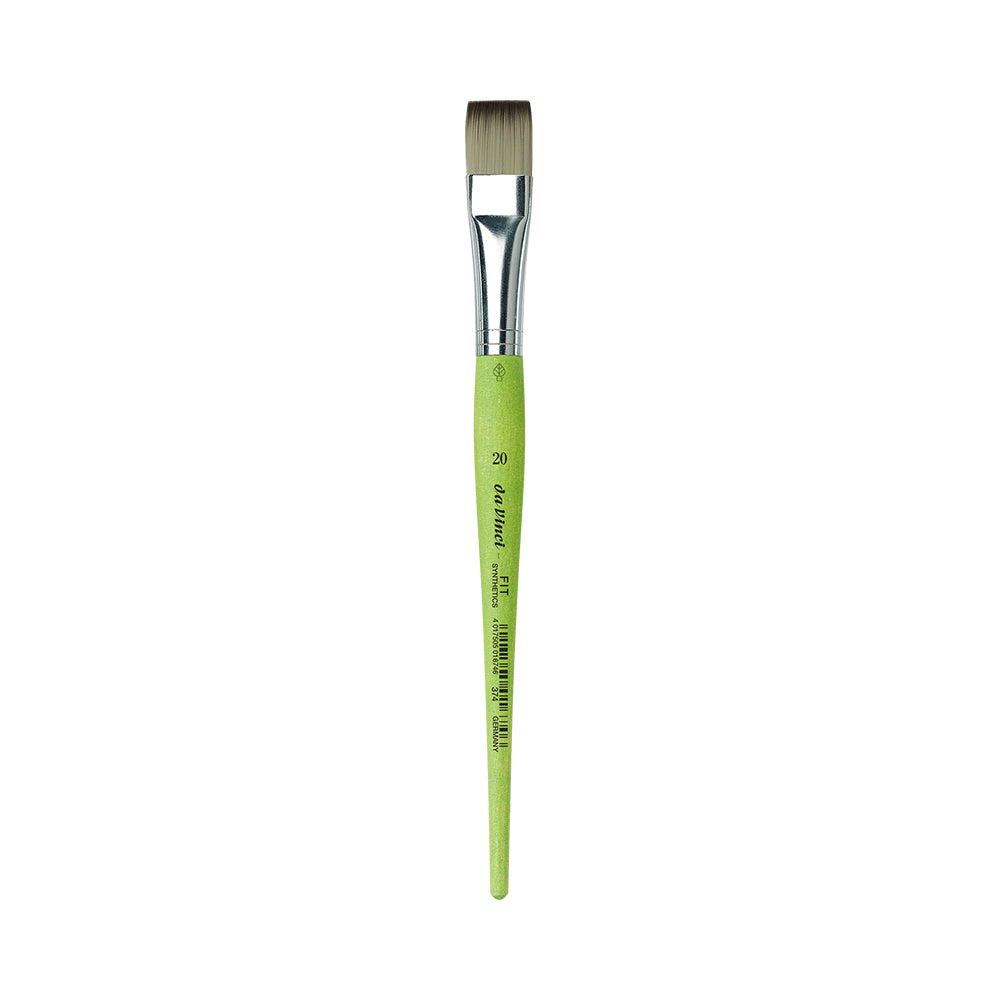 Da Vinci Fit Synthetics Flat Brush, series 374