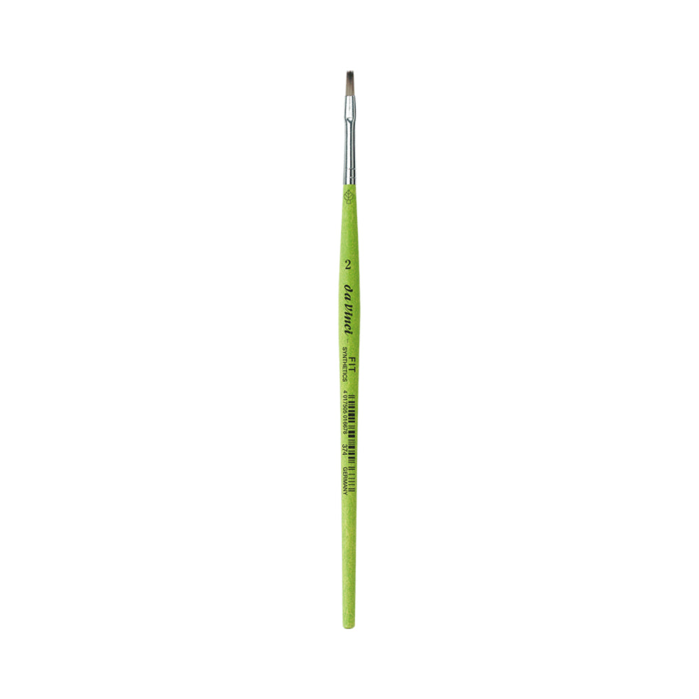 Da Vinci Fit Synthetics Flat Brush, series 374