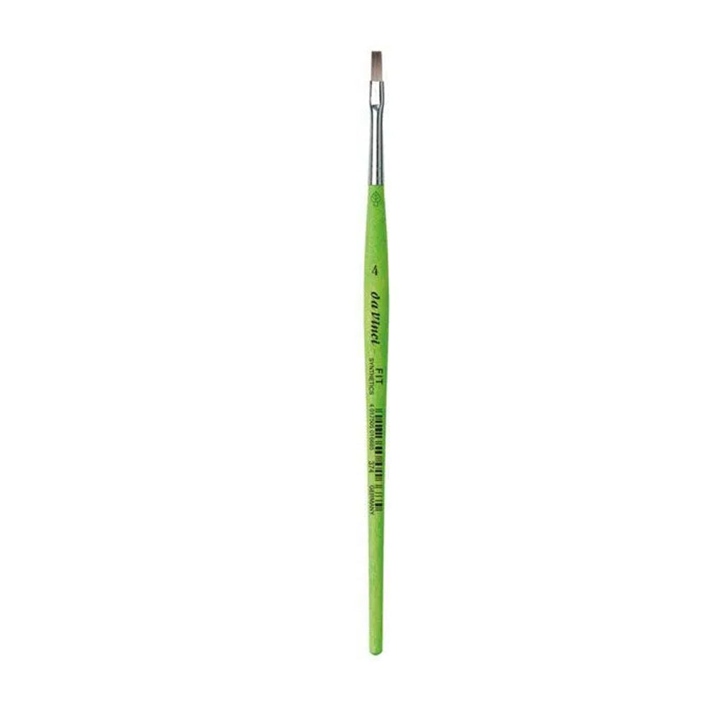 Da Vinci Fit Synthetics Flat Brush, series 374