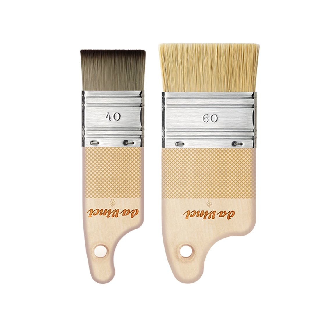 Da Vinci Paddle Brushes Set, 2 pcs.