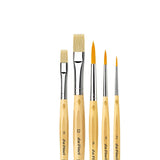 Da Vinci Junior School Brushes Set, 5 pcs.