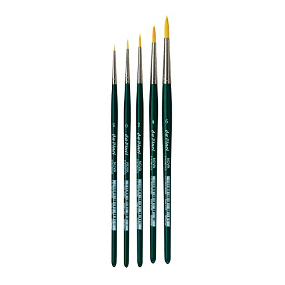 Da Vinci Nova Synthetic Round Brush Set, 5 pcs.