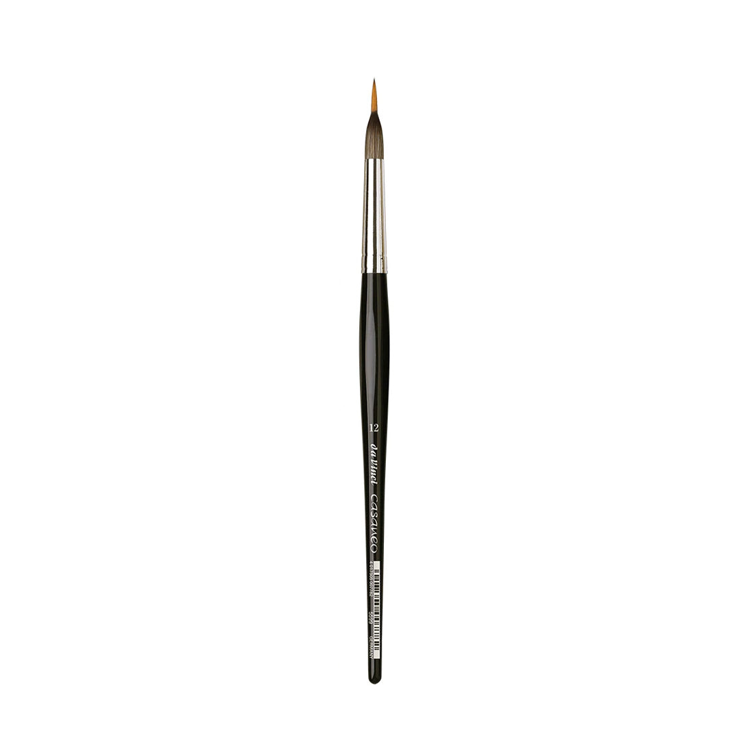 Da Vinci Casaneo inkrustuotas linijinis sintetinis akvarelinis teptukas, serija 5599