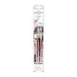 Da Vinci Urban Watercolor Journey Brushes Set, 4 pcs.