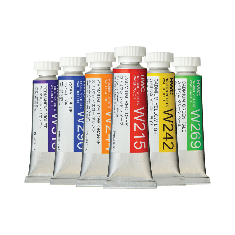 Holbein Artists’ Watercolor Tubes, colors 55-108 (part 2/2)