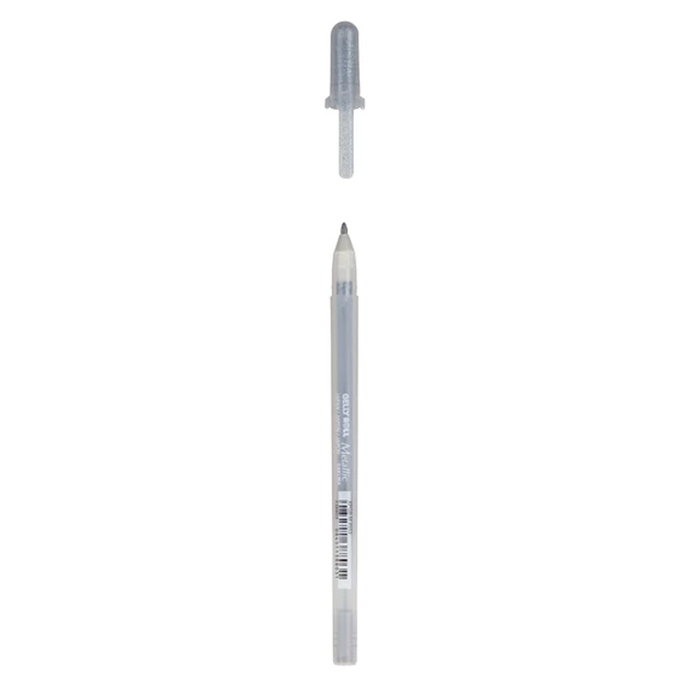 Sakura Gelly Roll Metallic Silver Gel Pen