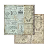 Stamperia Double-Sided Scrapbooking Paper Set - Sir Vagabond, 10 units