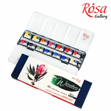 ROSA Gallery Watercolour Metal Tin Set - Botanical, 14 colours