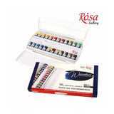 ROSA Gallery Watercolour Plastic Case Set - Classic, 24 colours