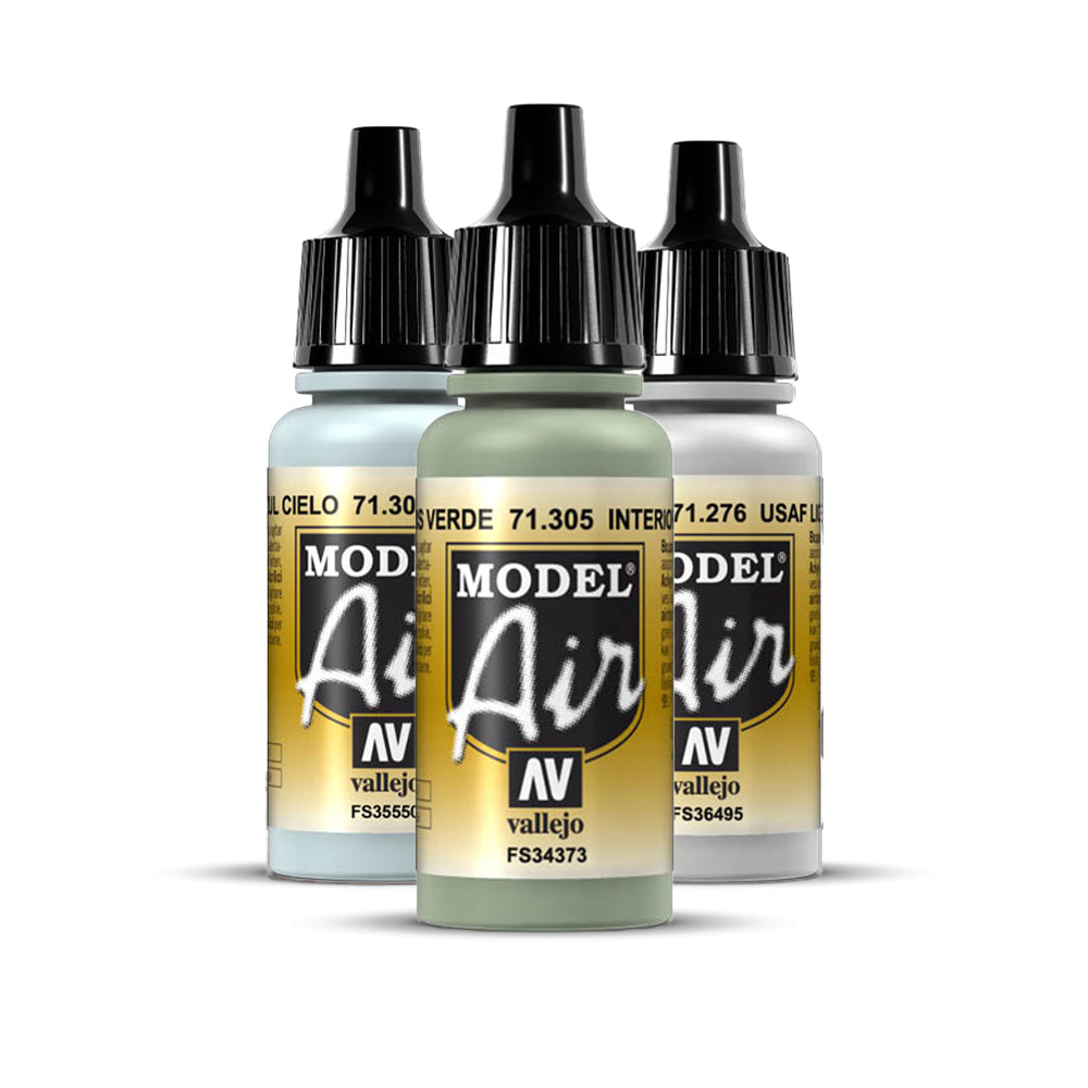 Vallejo Model Air dažai, 17 ml