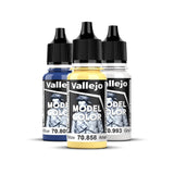 Vallejo Model Color dažai, 18 ml, spalvos 101-165 (2/3 dalis)