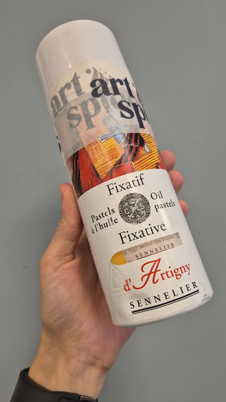 Sennelier aliejinių pastelių fiksavimo priemonė