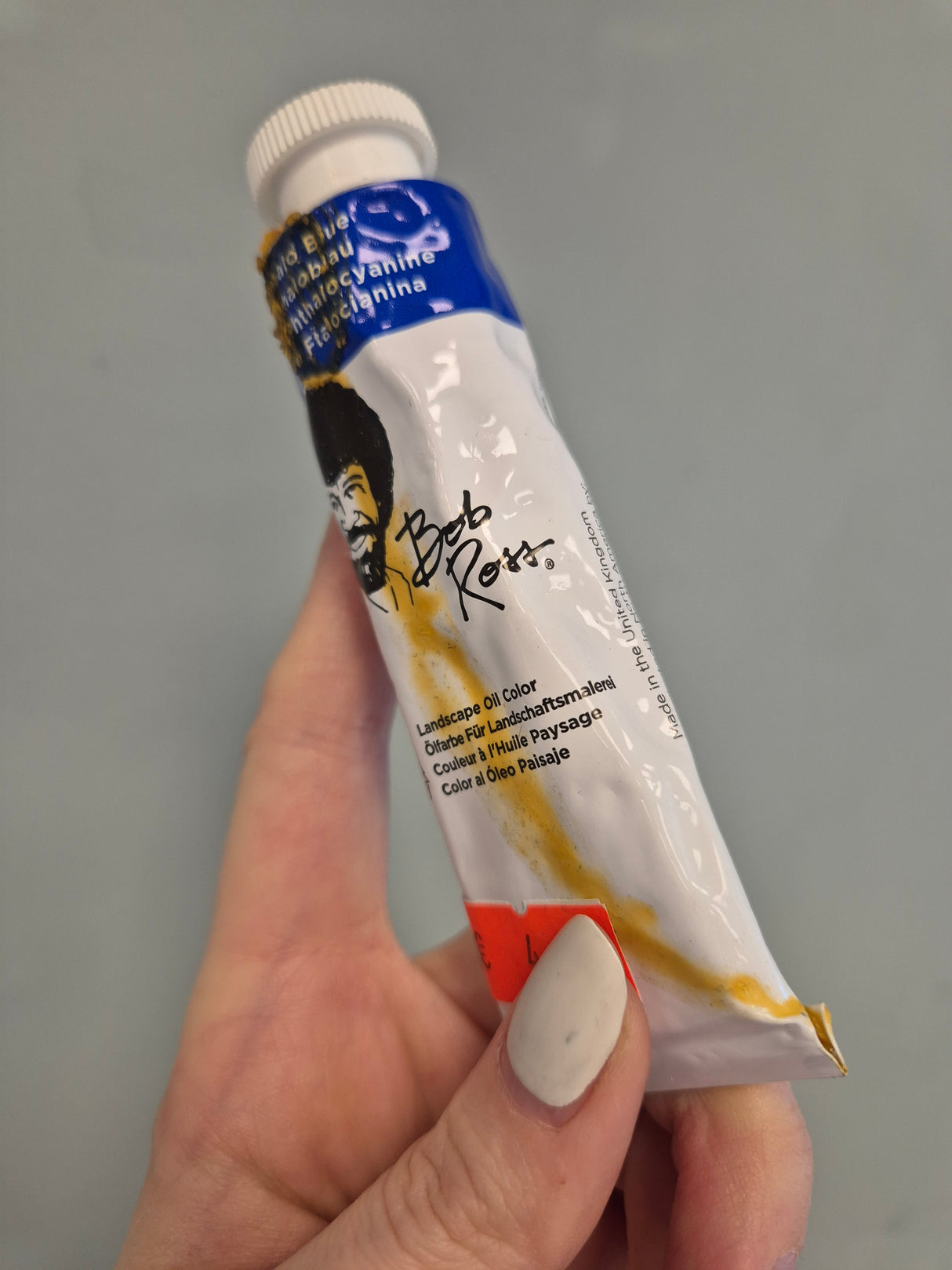 Bob Ross aliejiniai dažai 37ml Phtalo Blue