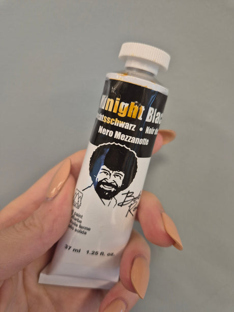 Bob Ross aliejiniai dažai, Midnight Black 37ml