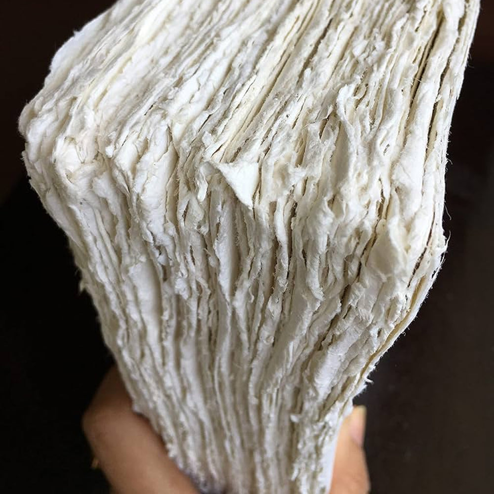 Handmade Khadi Paper from India, 10 Sheets, 640 gsm