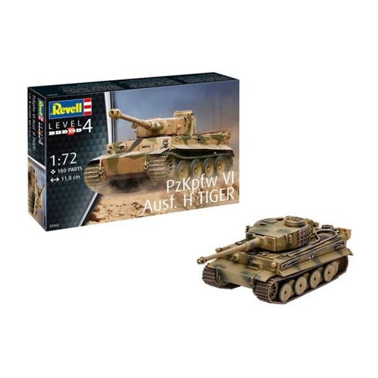 Revell PzKpfw VI Ausf. H TIGER surenkamas modelis, 1:72