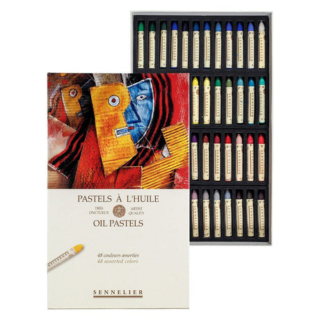 Sennelier Oil Pastel Set, 48 colors