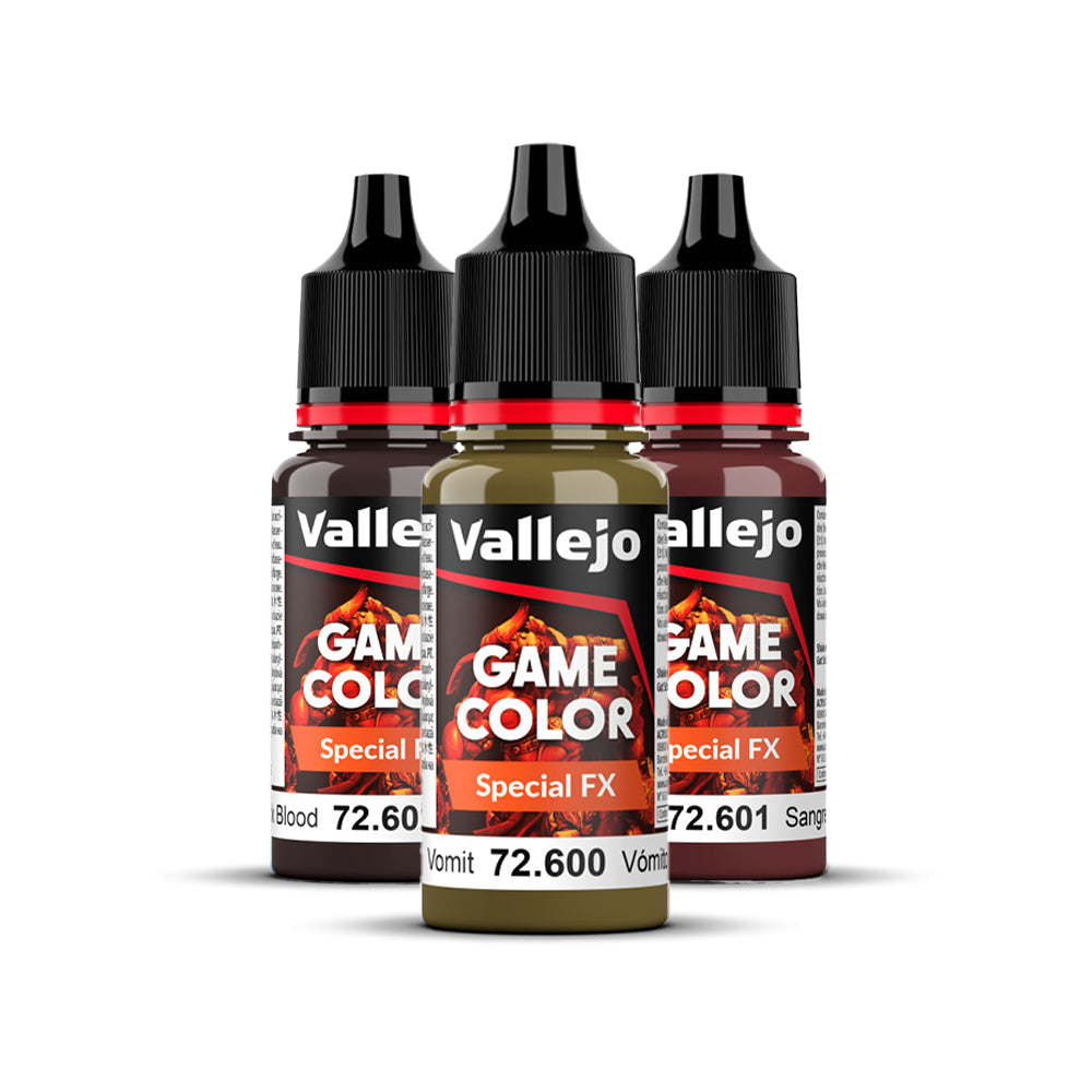 Vallejo Game Color Special FX dažai, 18 ml