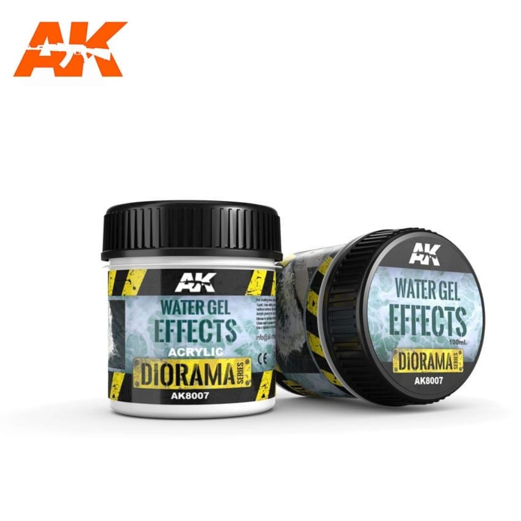 AK Interactive Diorama - Water Gel Effects tekstūra, 100 ml