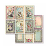 Stamperia Double-Sided Scrapbooking Paper Set - Alice in Wonderland, 10 units