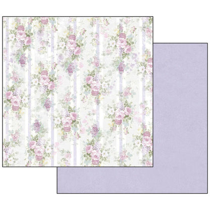 Stamperia Double-Sided Scrapbooking Paper Set - Lilac Flowers, 10 units