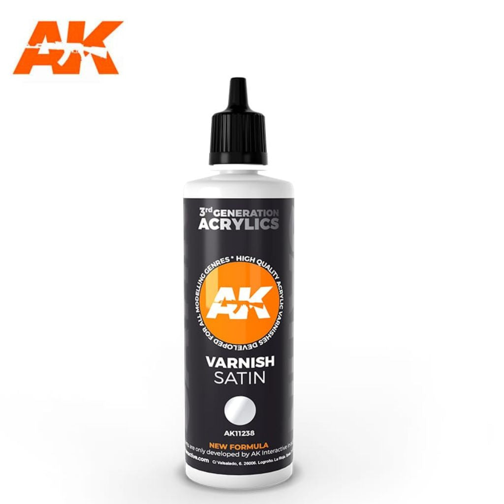 AK Interactive 3GEN satininis lakas, 100 ml