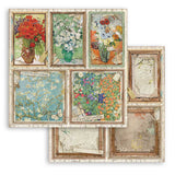 Stamperia Double-Sided Scrapbooking Paper Set - Atelier des Arts, 10 units