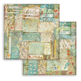 Stamperia Double-Sided Scrapbooking Paper Set - Atelier des Arts, 10 units