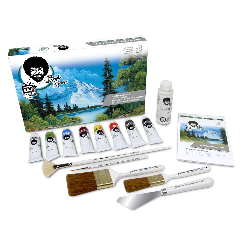 Bob Ross MASTER Paint Set for Advanced Landscape Oil Painting