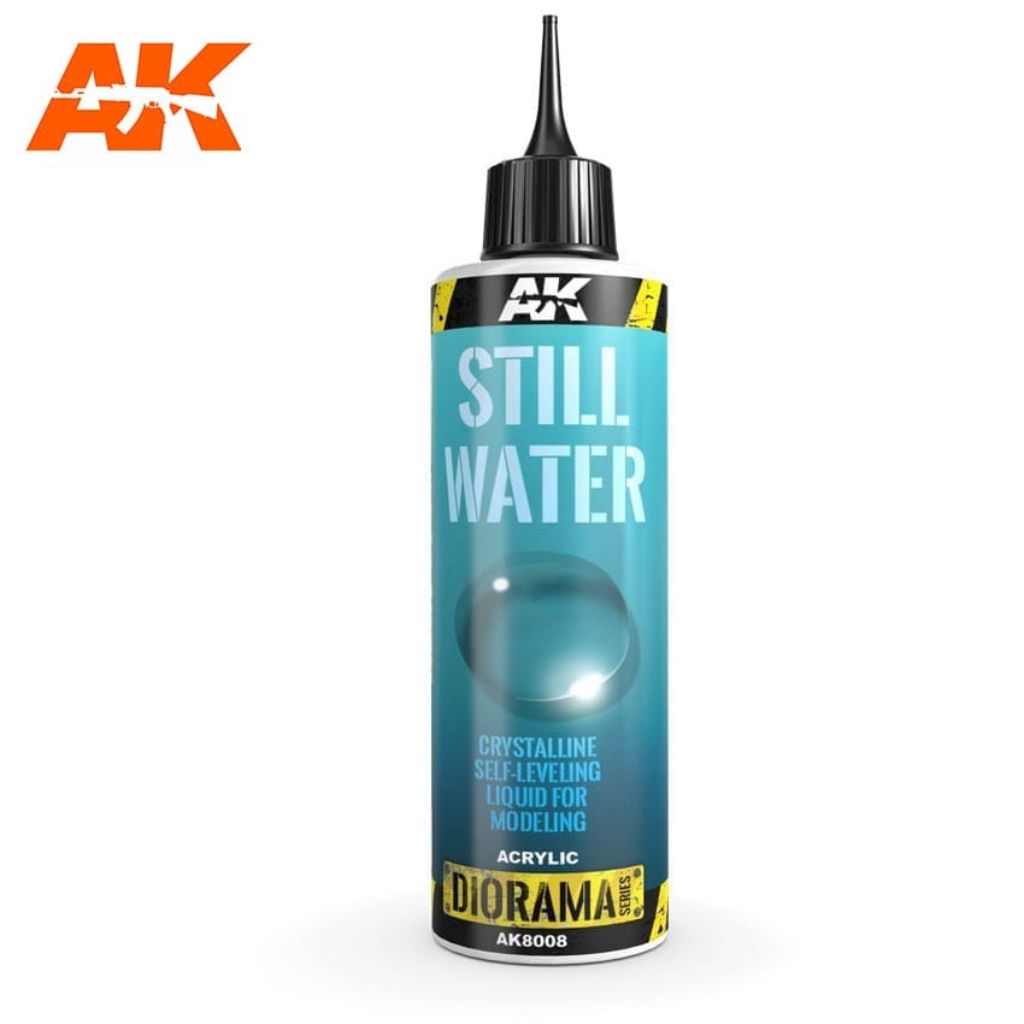 AK Interactive Diorama - Still Water tekstūra, 250 ml