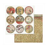 Stamperia Double-Sided Scrapbooking Paper Set - Oriental Garden, 10 units