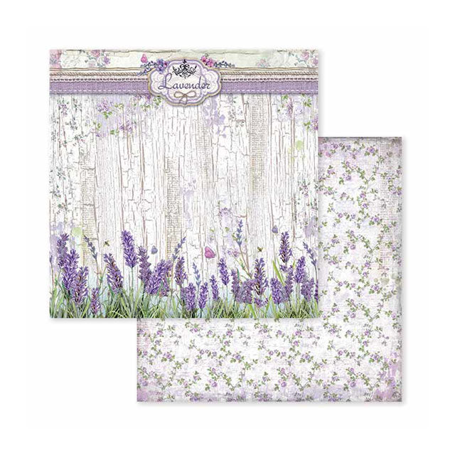 Stamperia Double-Sided Scrapbooking Paper Set - Provence, 10 units