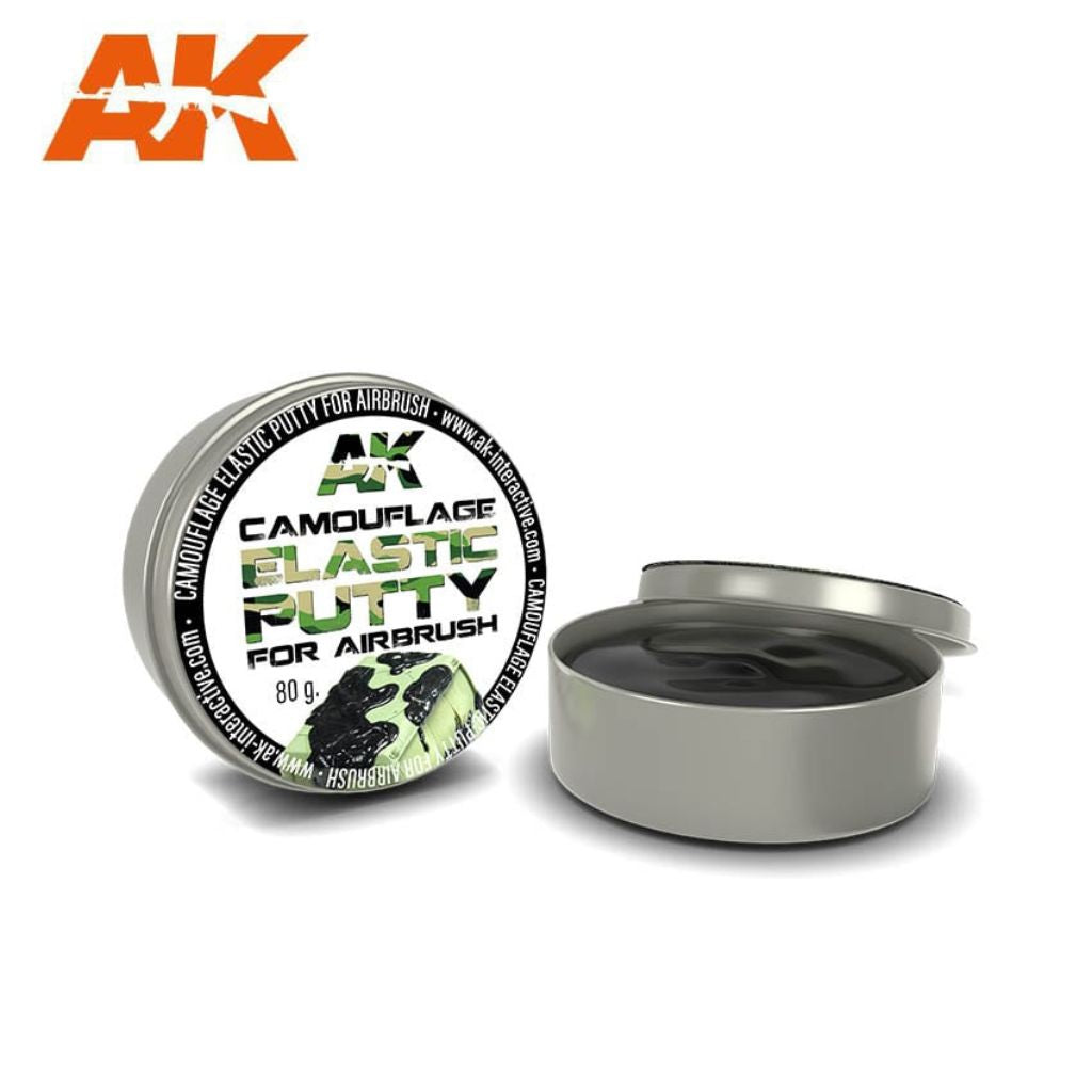 AK Interactive Camouflage Elastic Putty maskavimo priemonė, 80 g