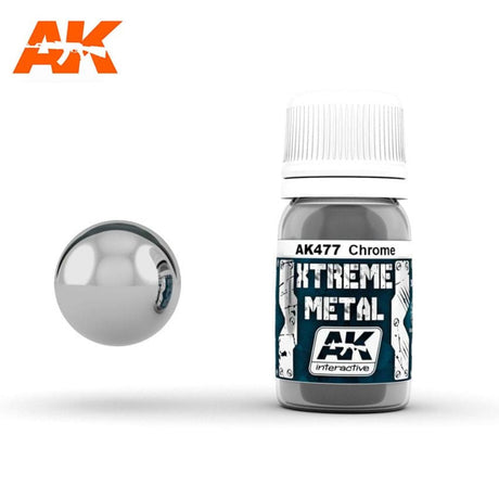 AK Interactive XTREME METAL dažai, 30 ml