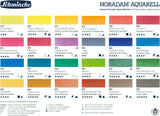 Schmincke Horadam Aquarell Set in a Metal Box, 24 colours, Half-Pan