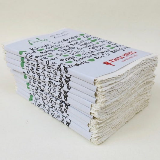 Khadi rankų darbo popierius iš Indijos, 10 lapų, 640 gsm