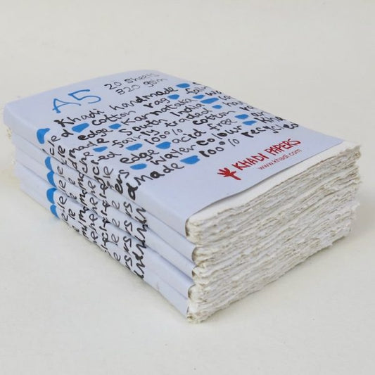 Khadi rankų darbo popierius iš Indijos, 20 lapų, 320 gsm