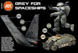 AK Interactive 3GEN Grey for Spaceships akrilinių dažų rinkinys, 6x17 ml